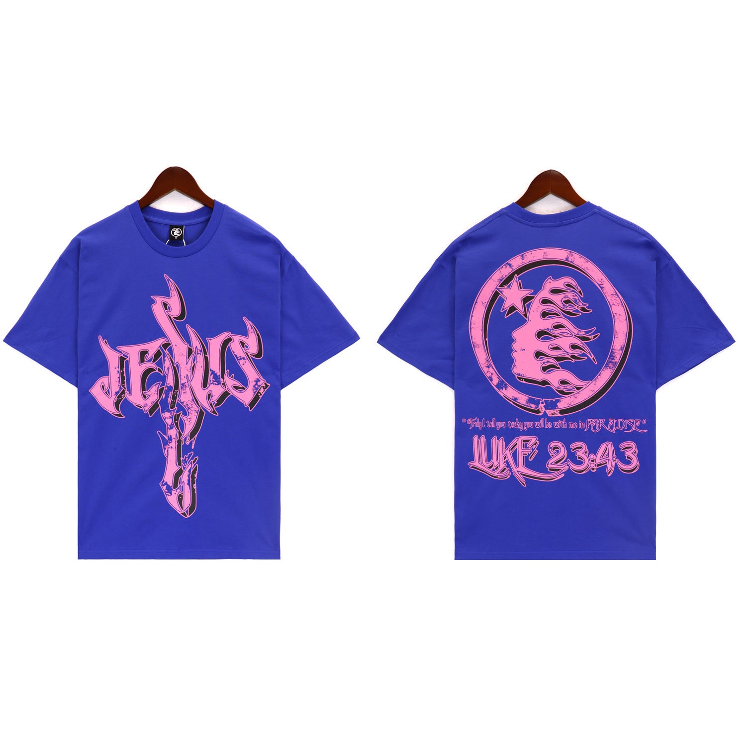 Hellstar Washed Graphic Oversized T-Shirt – Unisex Streetwear