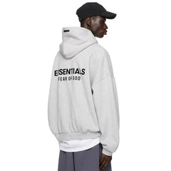 Essentials Heavyweight Fleece Pullover Hoodie – 24FW Unisex American Streetwear