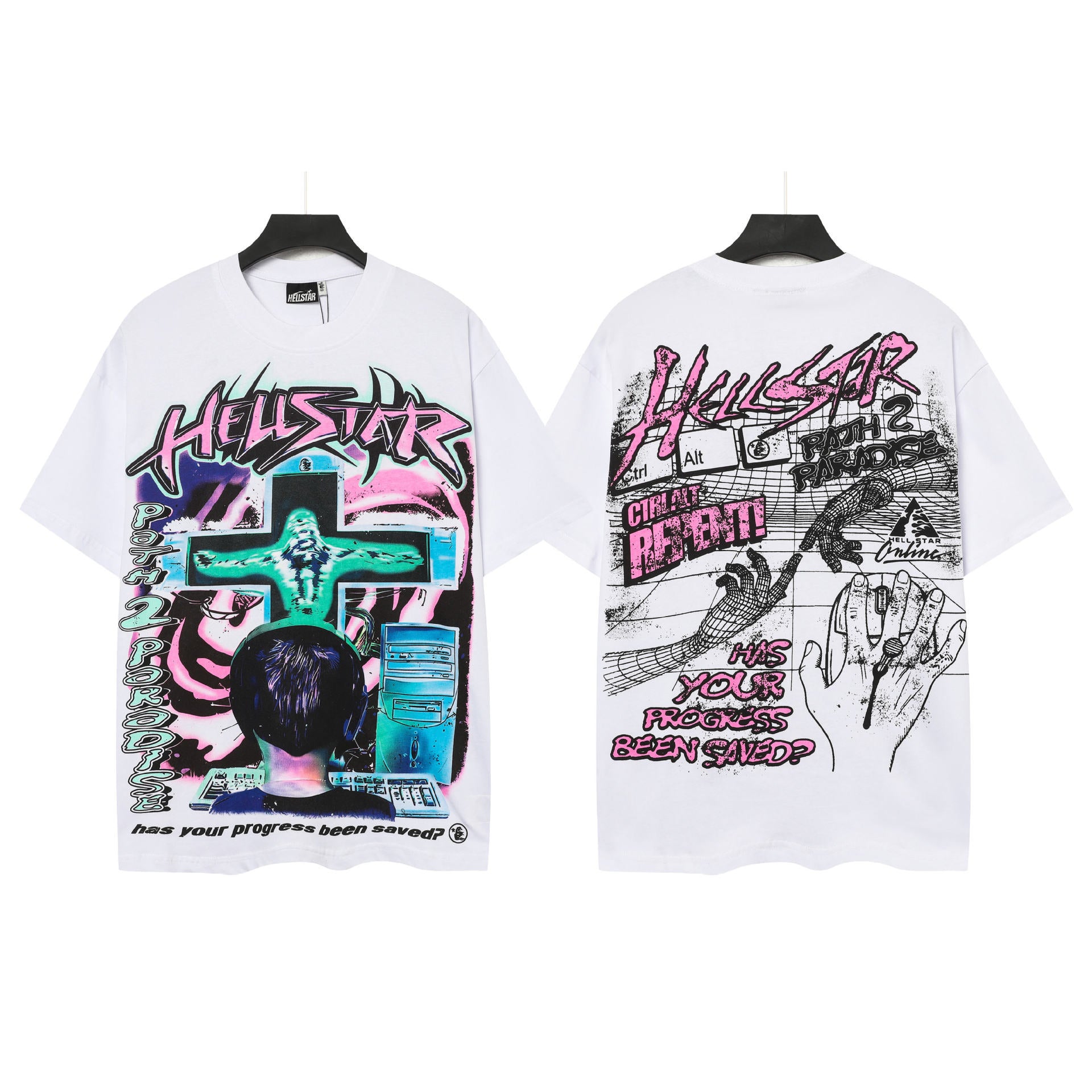 Hellstar Oversized Streetwear Graphic Tee