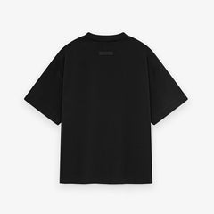 FOG Essentials Holiday Heavyweight Crewneck T-Shirt – Meteorite Black