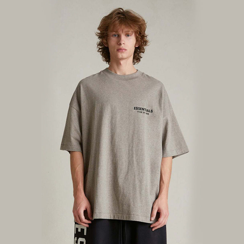 FOG Essentials Heavyweight Short Sleeve T-Shirt – 2024 Fall/Winter American High Street Couples Tee