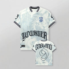 YOUNGLA Men's Soccer Jersey Graphic Tee – Oversized Quick-Dry Athletic Shirt