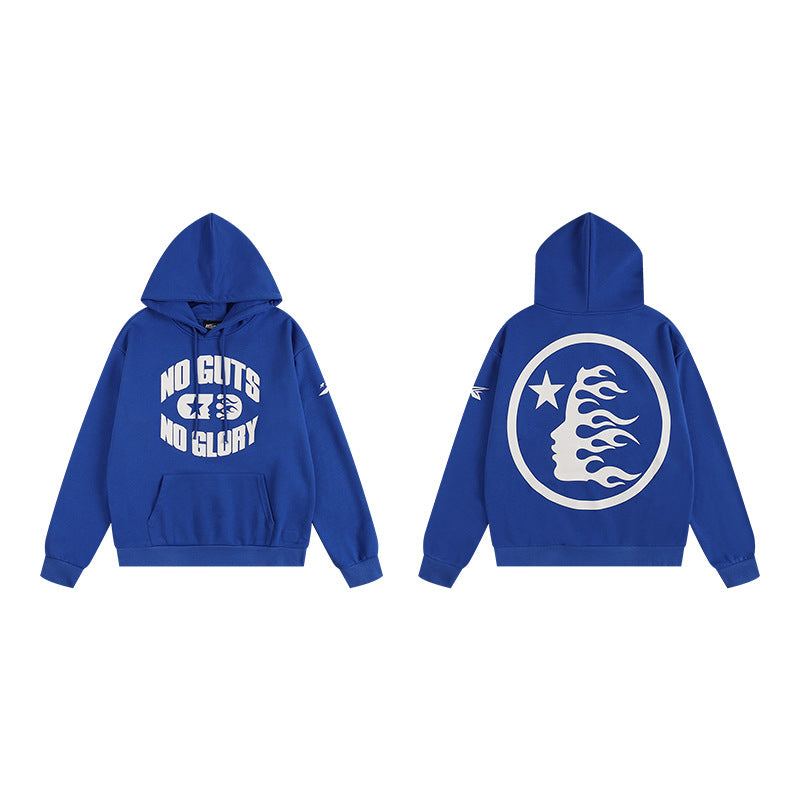 HELLSTAR 25SS American Streetwear Heavyweight Terry Graphic Hoodie & Sweatpants Set — Vol. 2