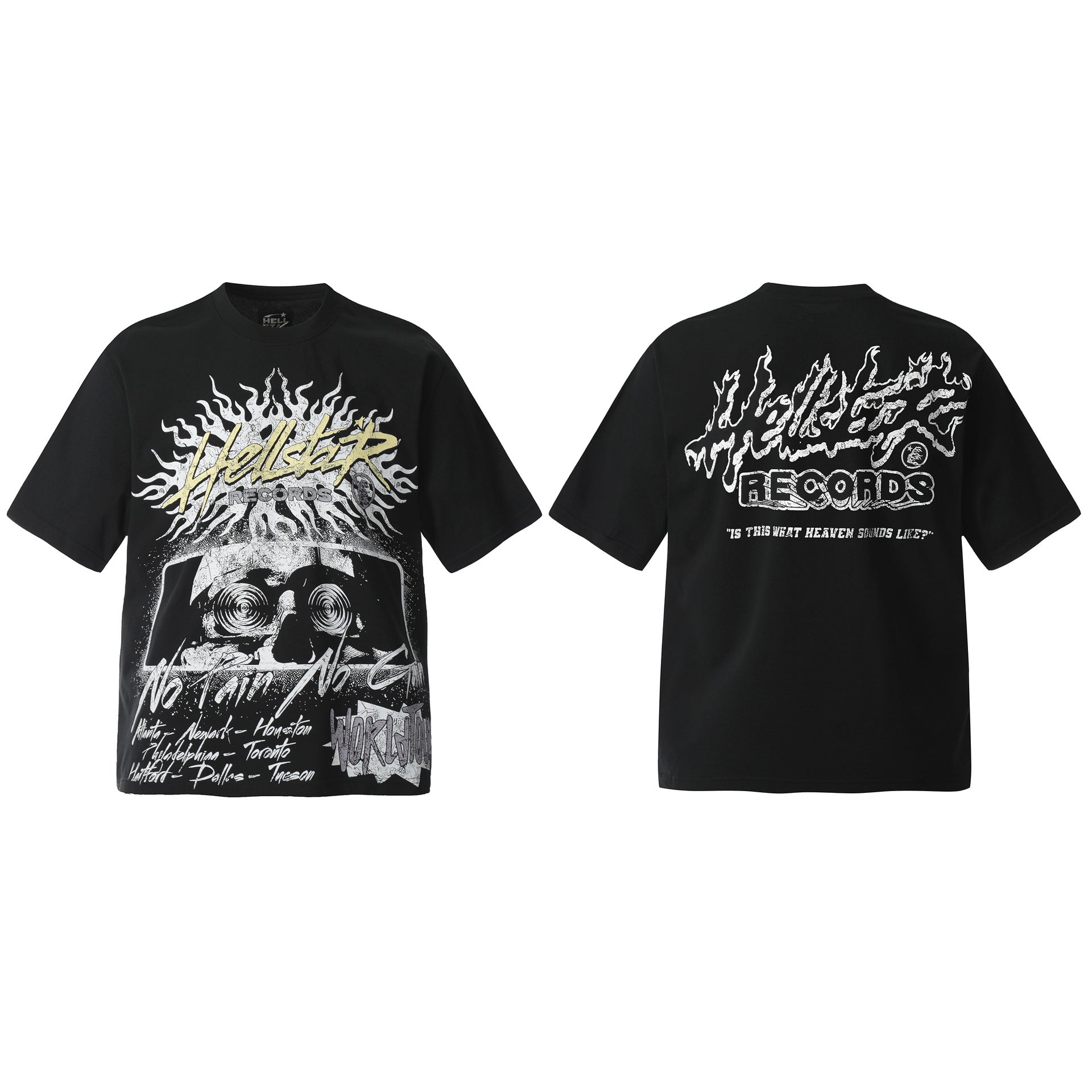 Vintage Washed Distressed Graphic Tee – Oversized Unisex Short Sleeve T-Shirt