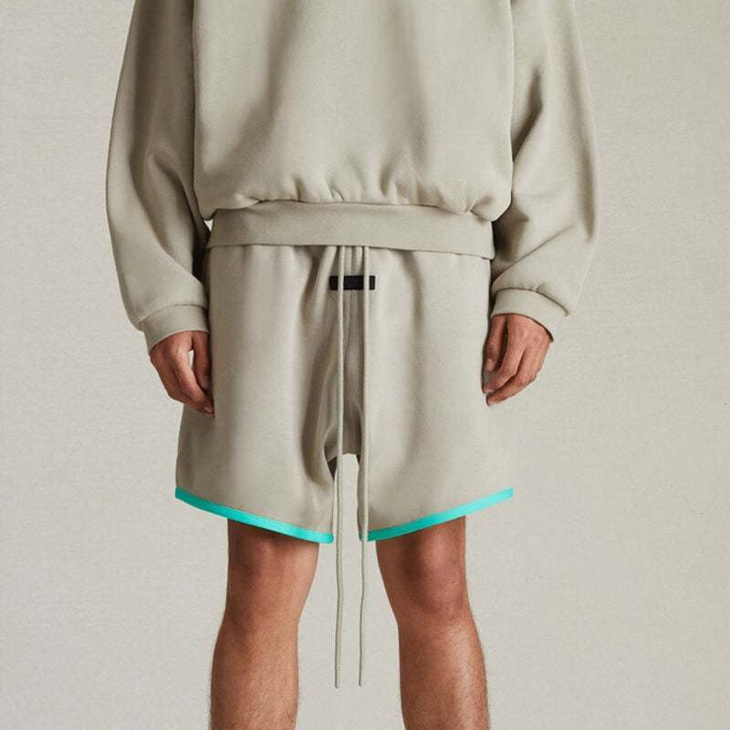 FOG Essentials Fleece Shorts – 2024SS Unisex American Streetwear
