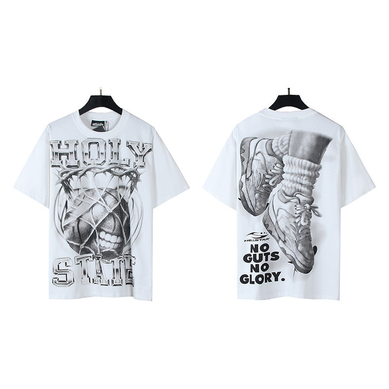 Hellstar Oversized Cotton Streetwear Tee – Unisex