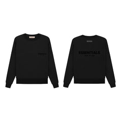 FOG Essentials Flocked Logo Crewneck Sweatshirt – 2022SS American Streetwear