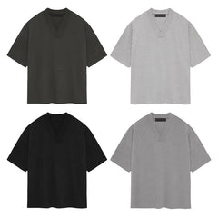 FOG Essentials V-Neck Short Sleeve T-Shirt – 2024 Spring/Summer Men's Relaxed Fit