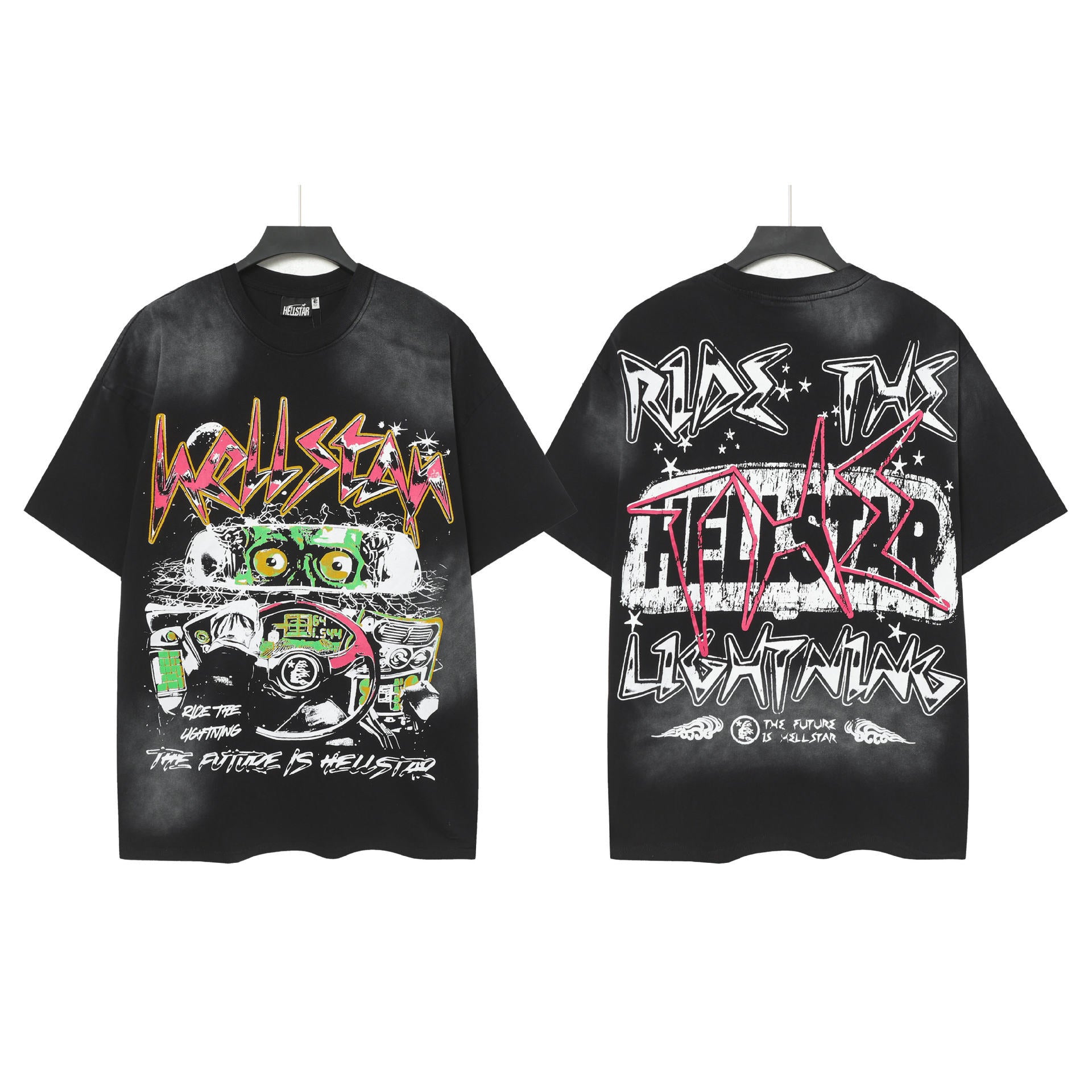 Hellstar Washed Oversized Short Sleeve Tee