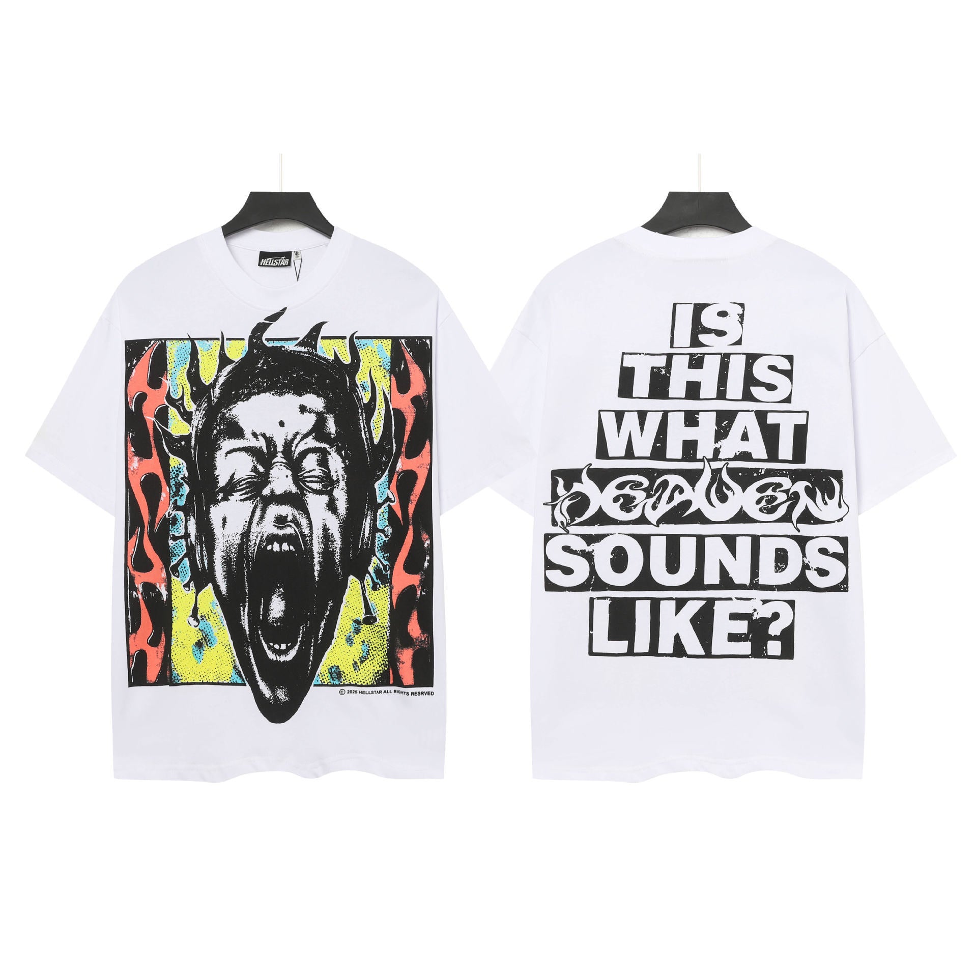 Hellstar Oversized Streetwear Graphic Tee