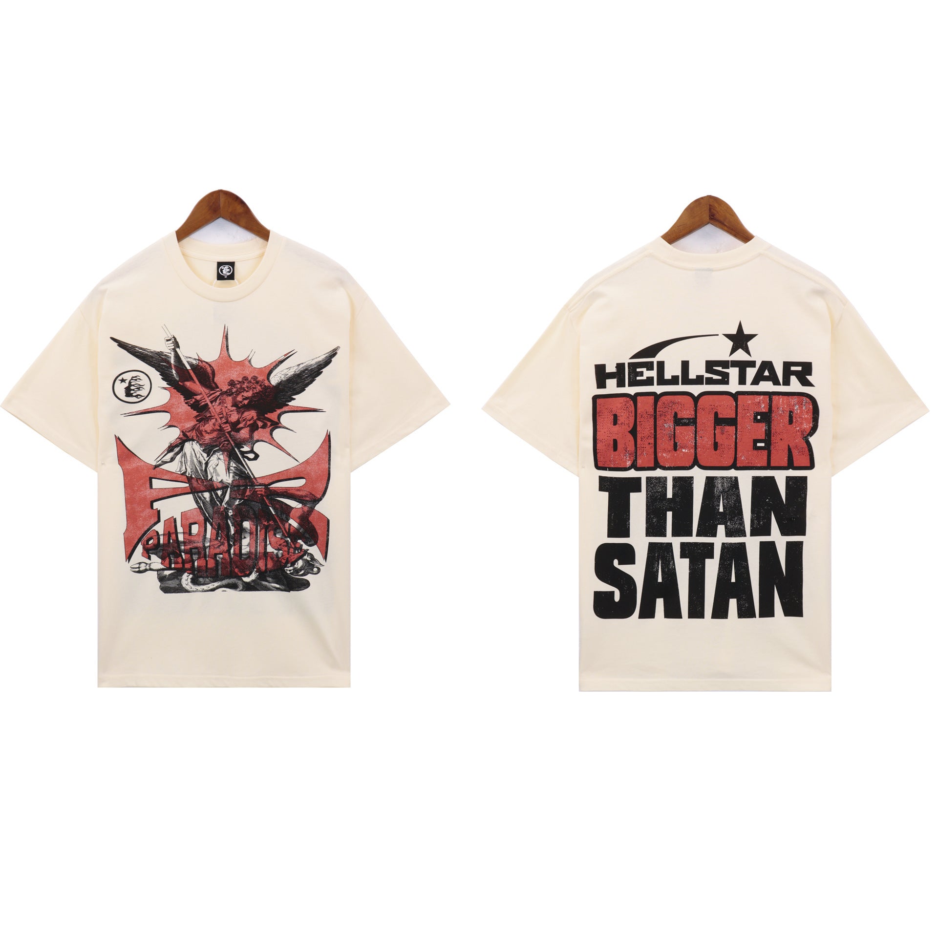 Hellstar Washed Graphic Oversized T-Shirt – Unisex Streetwear