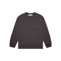 FOG Essentials Silicone Print Fleece Crewneck Sweatshirt – 23SS American Streetwear