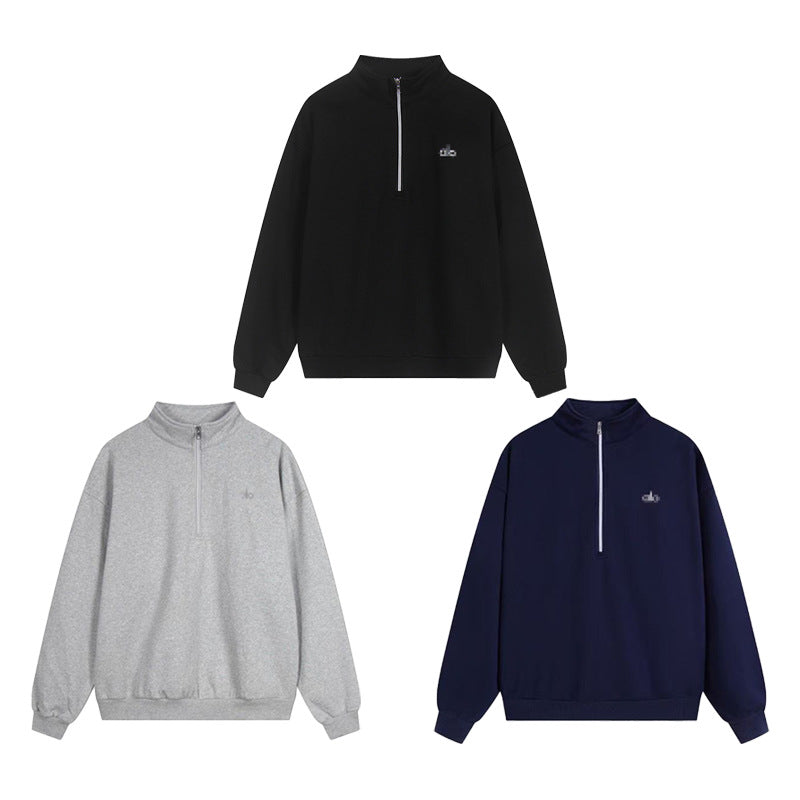 Alo Half-Zip Hoodie & Sweatsuit Set – Relaxed Unisex American Athleisure