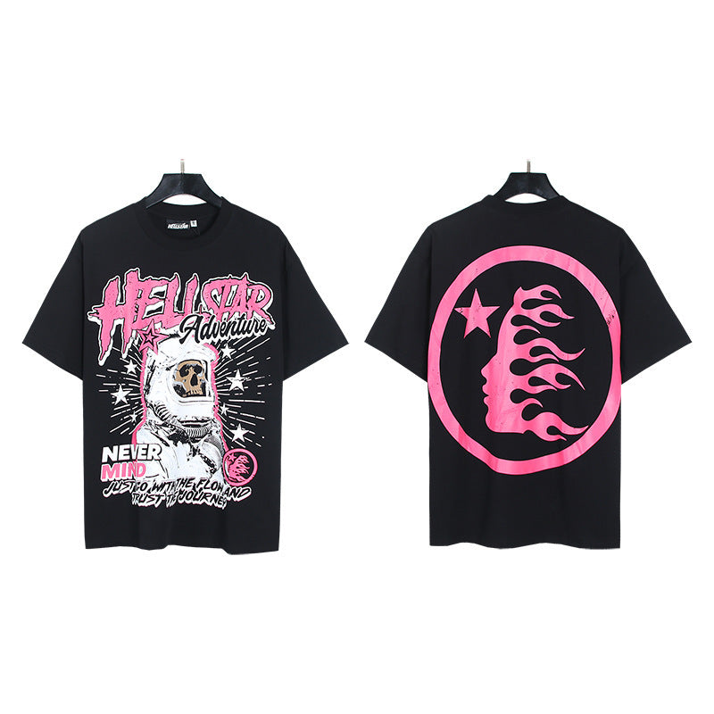 Hellstar Oversized Cotton Streetwear Tee – Unisex