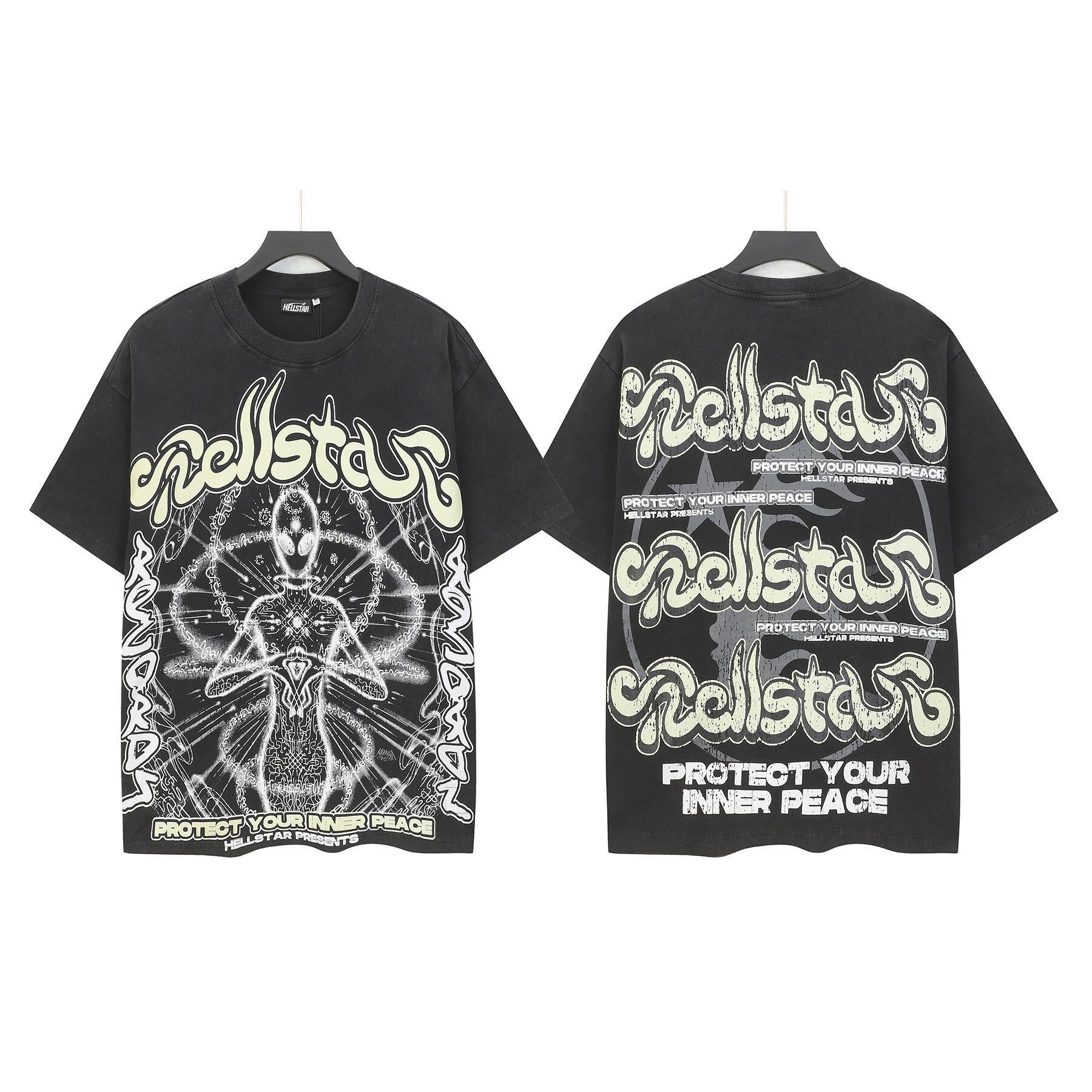 Hellstar Washed Oversized Short Sleeve Tee