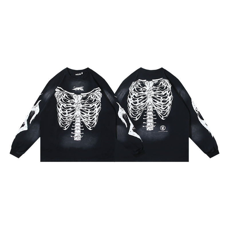 Hellstar Streetwear Oversized Long Sleeve Tee – Unisex