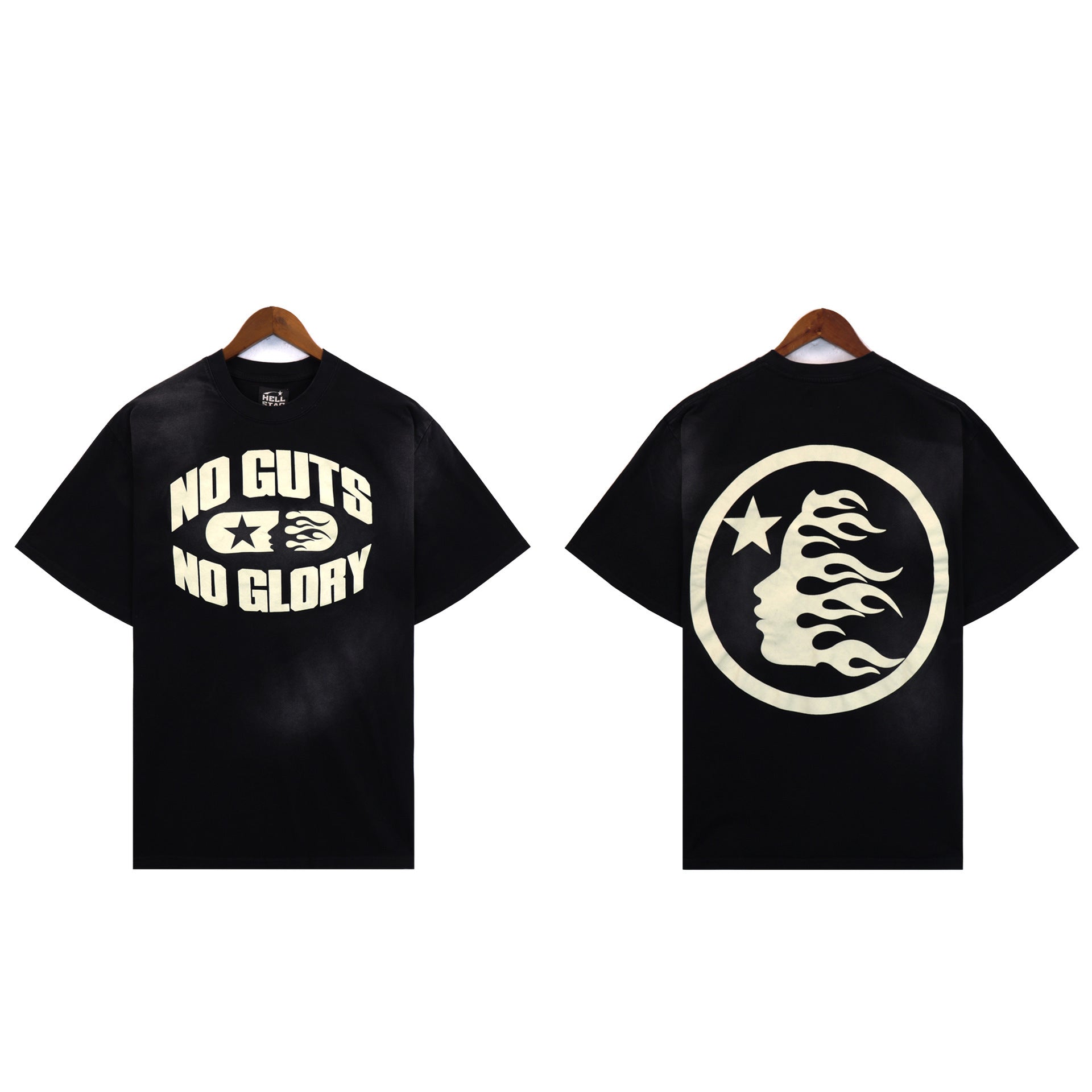 Hellstar Washed Graphic Oversized T-Shirt – Unisex Streetwear