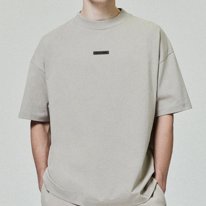 FOG Essentials Heavyweight Unisex Short Sleeve T-Shirt – 2025 Spring American Relaxed Fit