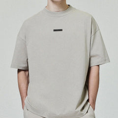 FOG Essentials Heavyweight Unisex Short Sleeve T-Shirt – 2025 Spring American Relaxed Fit