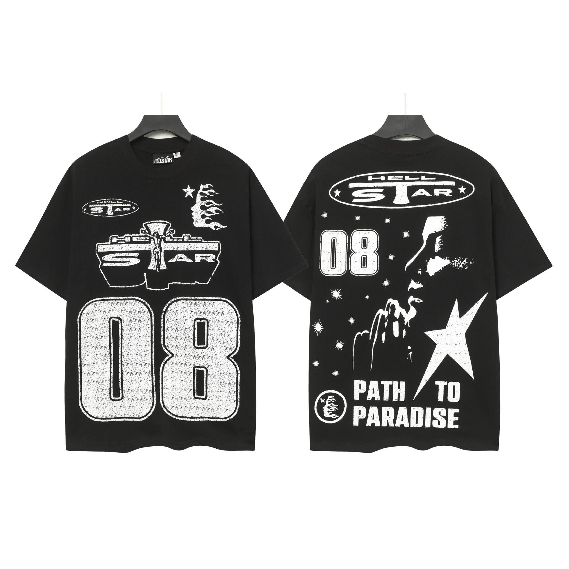 Hellstar Oversized Streetwear Graphic Tee