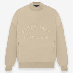 FOG Essentials Silicone Print Crewneck Long Sleeve T-Shirt – 2023SS Vintage American Streetwear