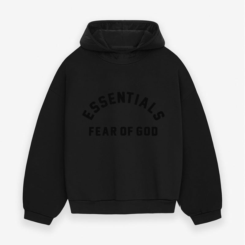 FOG Essentials Color Block Fleece Pullover Hoodie – 24SS American Streetwear