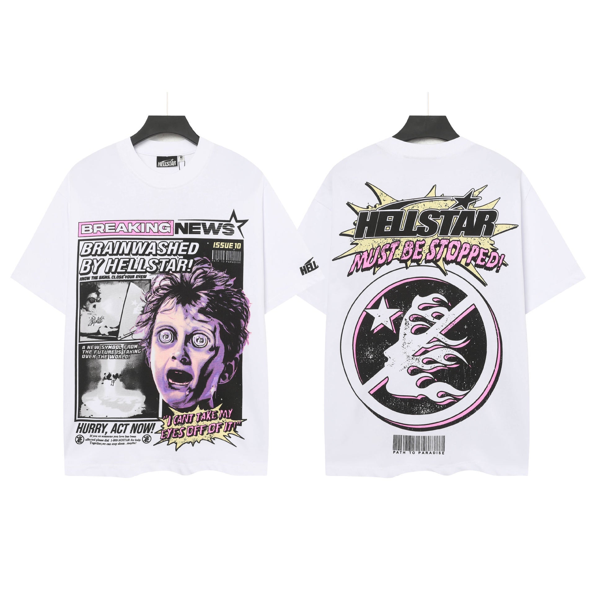 Hellstar Oversized Streetwear Graphic Tee