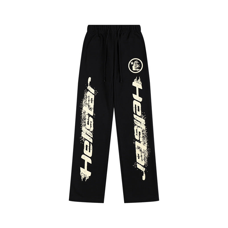 Hell Star Heavyweight Terry Tracksuit – Black Yellow, Black White & Grey Black