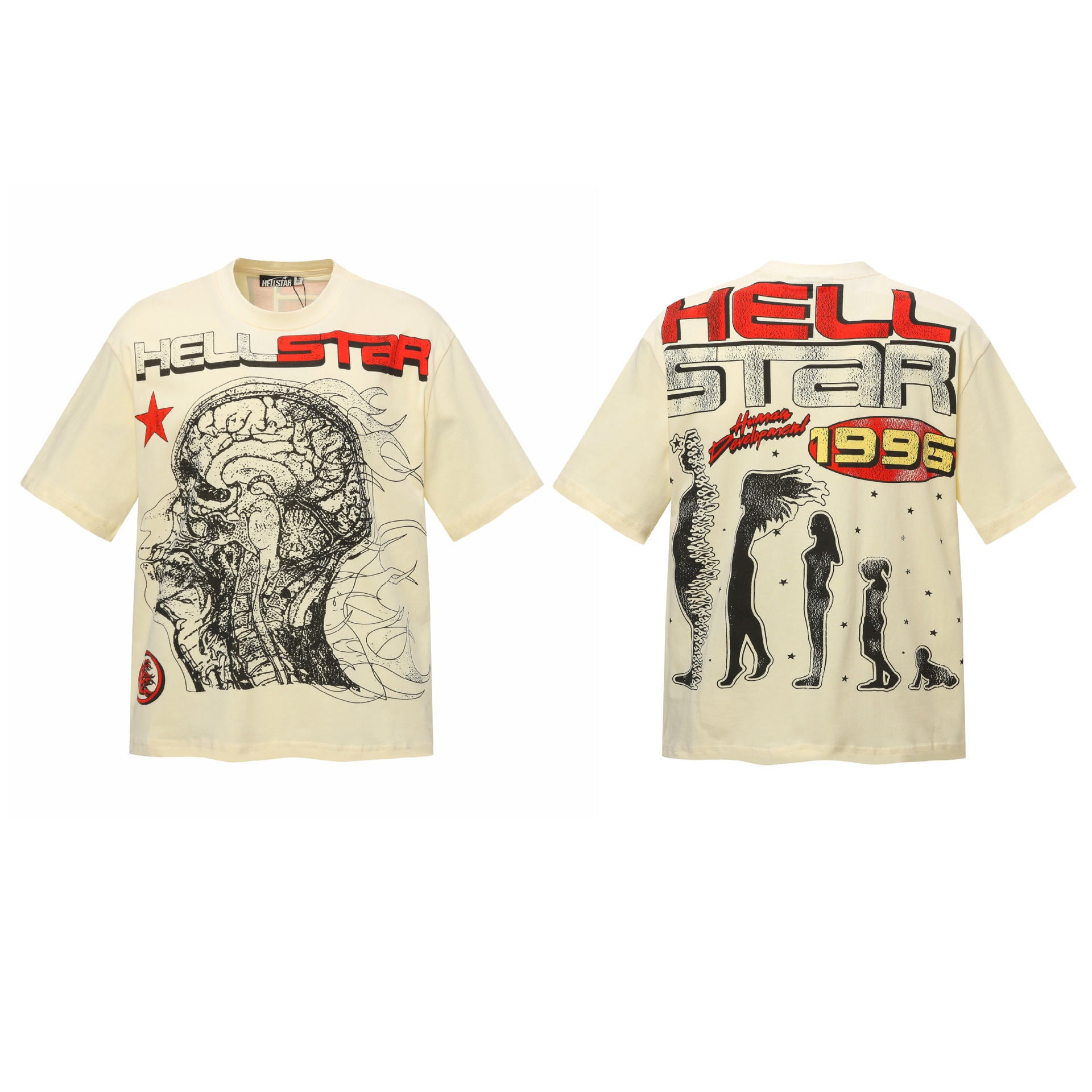 Hellstar Oversized Streetwear Graphic Tee