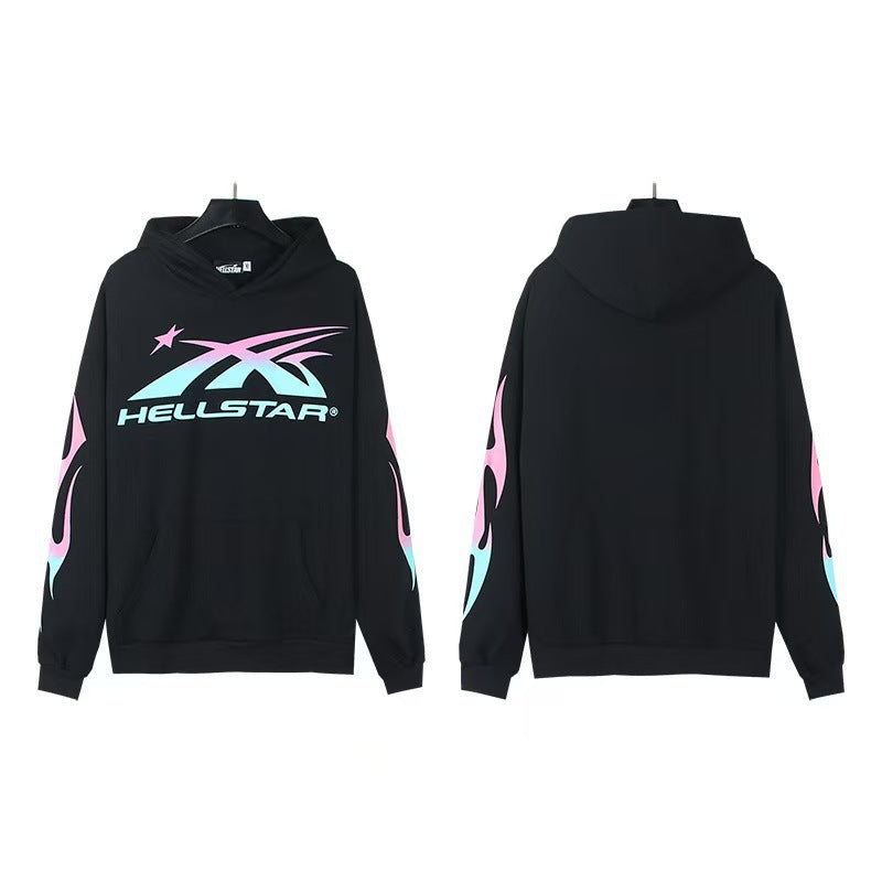 Hellstar Vintage Washed Oversized Hoodie & Sweatpants Set – Unisex American Streetwear