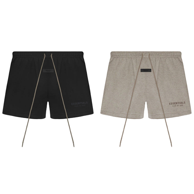 FOG Essentials Rolled-Hem Relaxed Shorts – 24SU Unisex American Streetwear