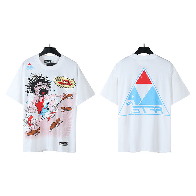 Hellstar Oversized Cotton Streetwear Tee – Unisex