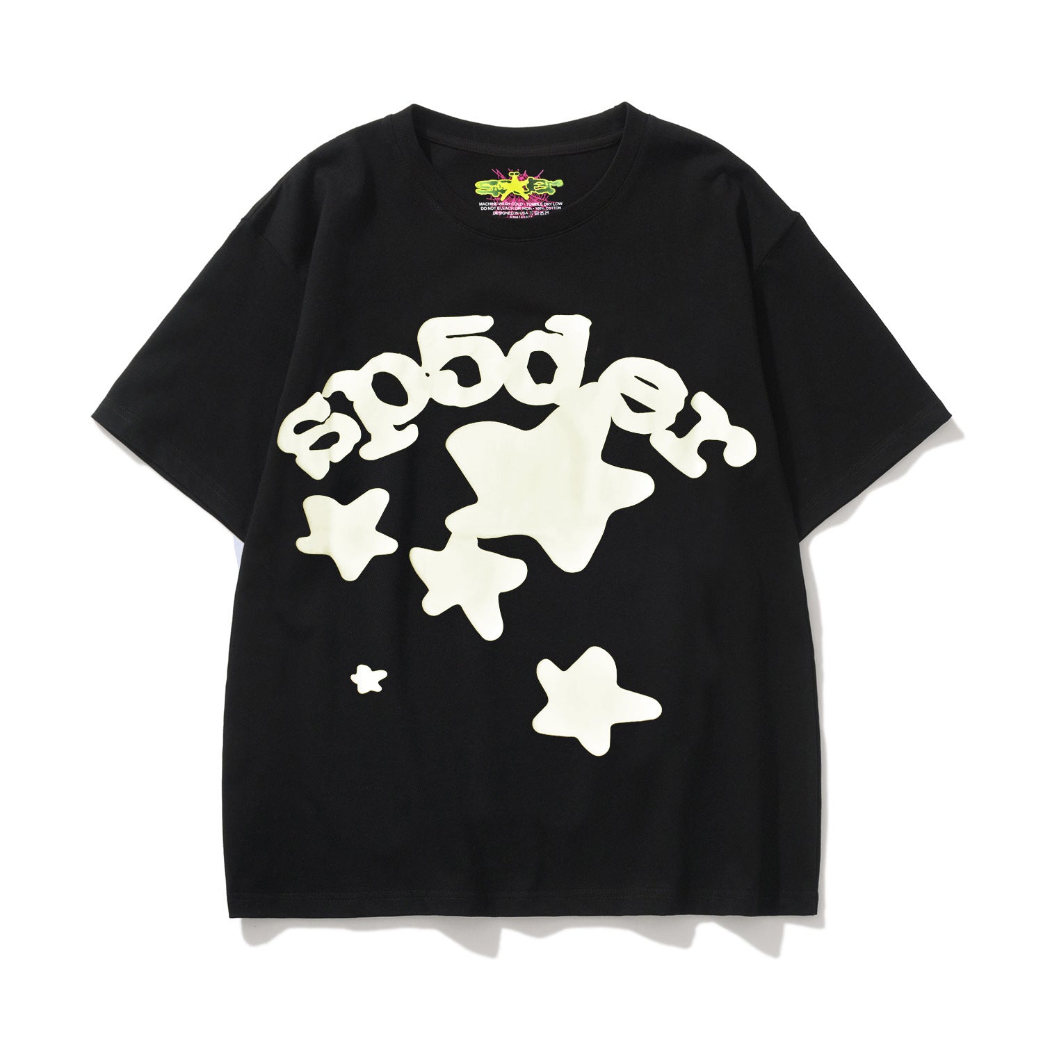 SP555DER Spider Web Graphic Tee