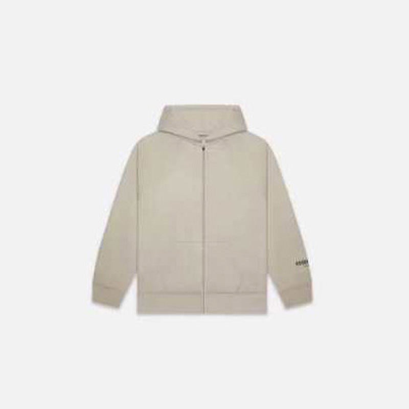 FOG Essentials Zip-Up Hoodie – 2020SS Vintage American Streetwear