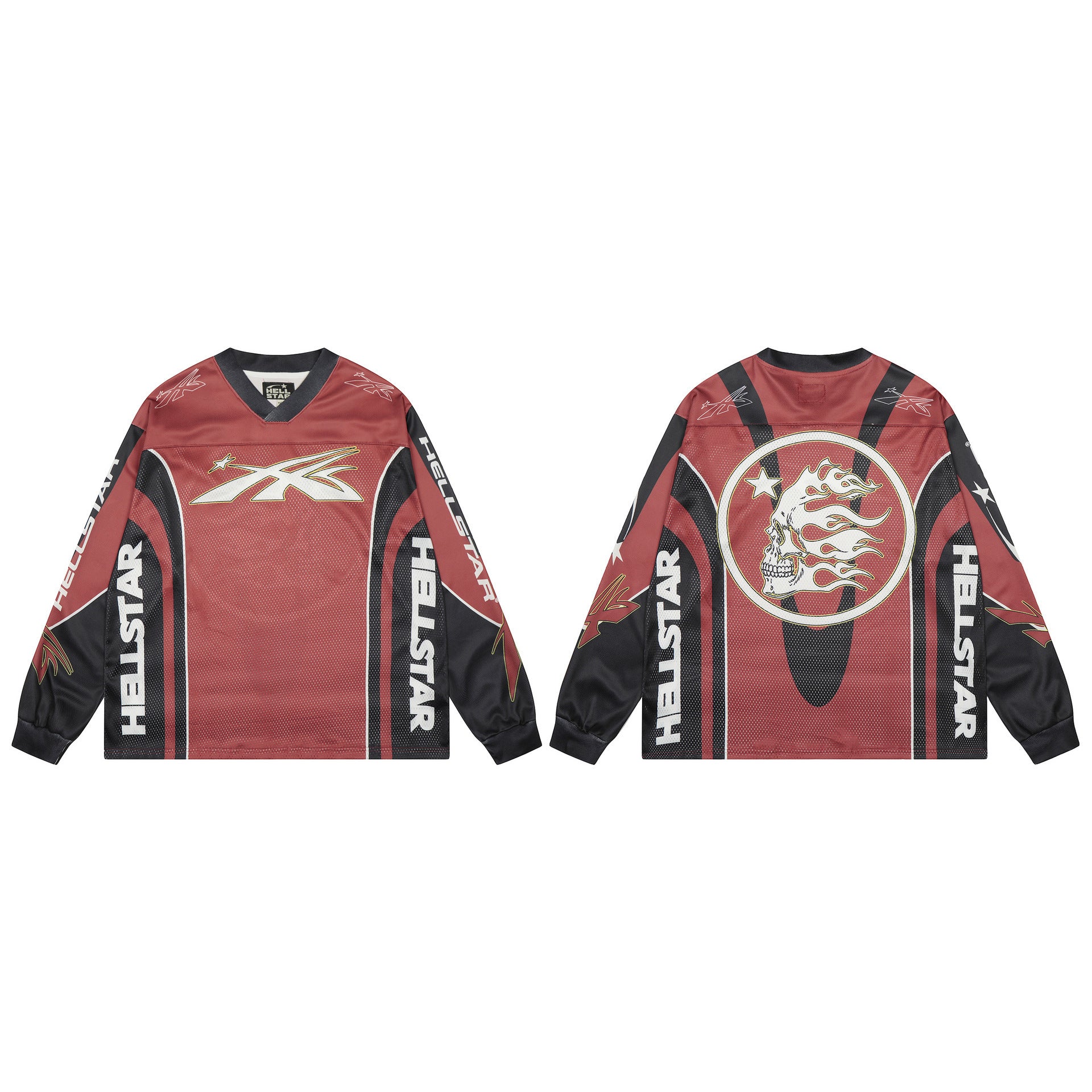 Hellstar Mesh Panel Long Sleeve Base Layer Tee