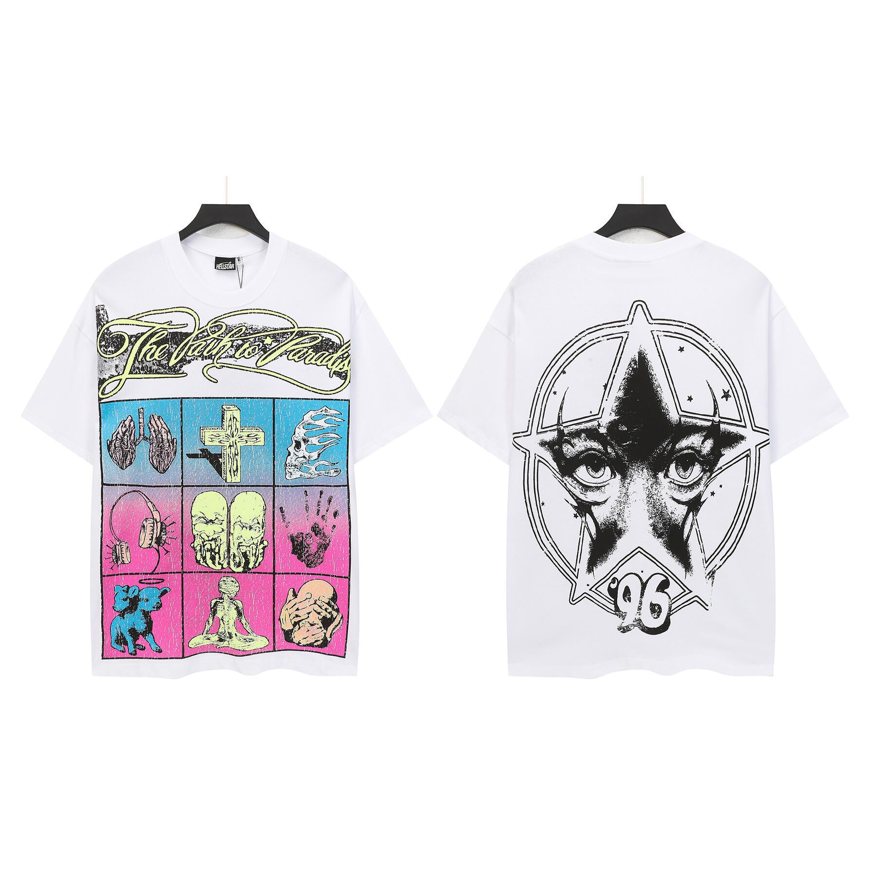 Hellstar Oversized Streetwear Graphic Tee