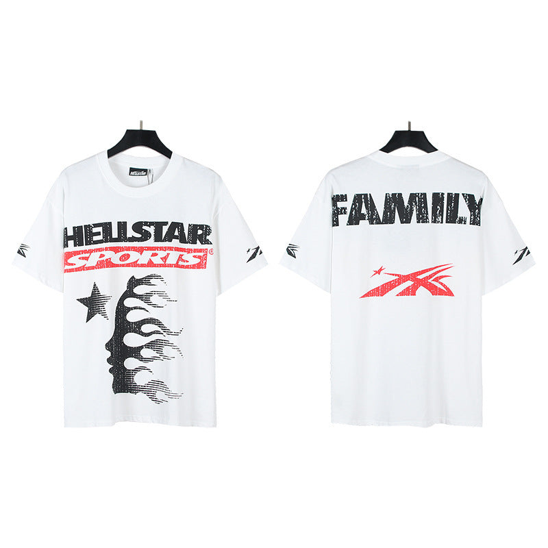 Hellstar Oversized Cotton Streetwear Tee – Unisex
