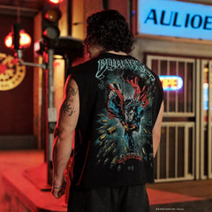 YOUNGLA Game King Graphic Tank Top – Men's Streetwear Workout Vest (Unisex)