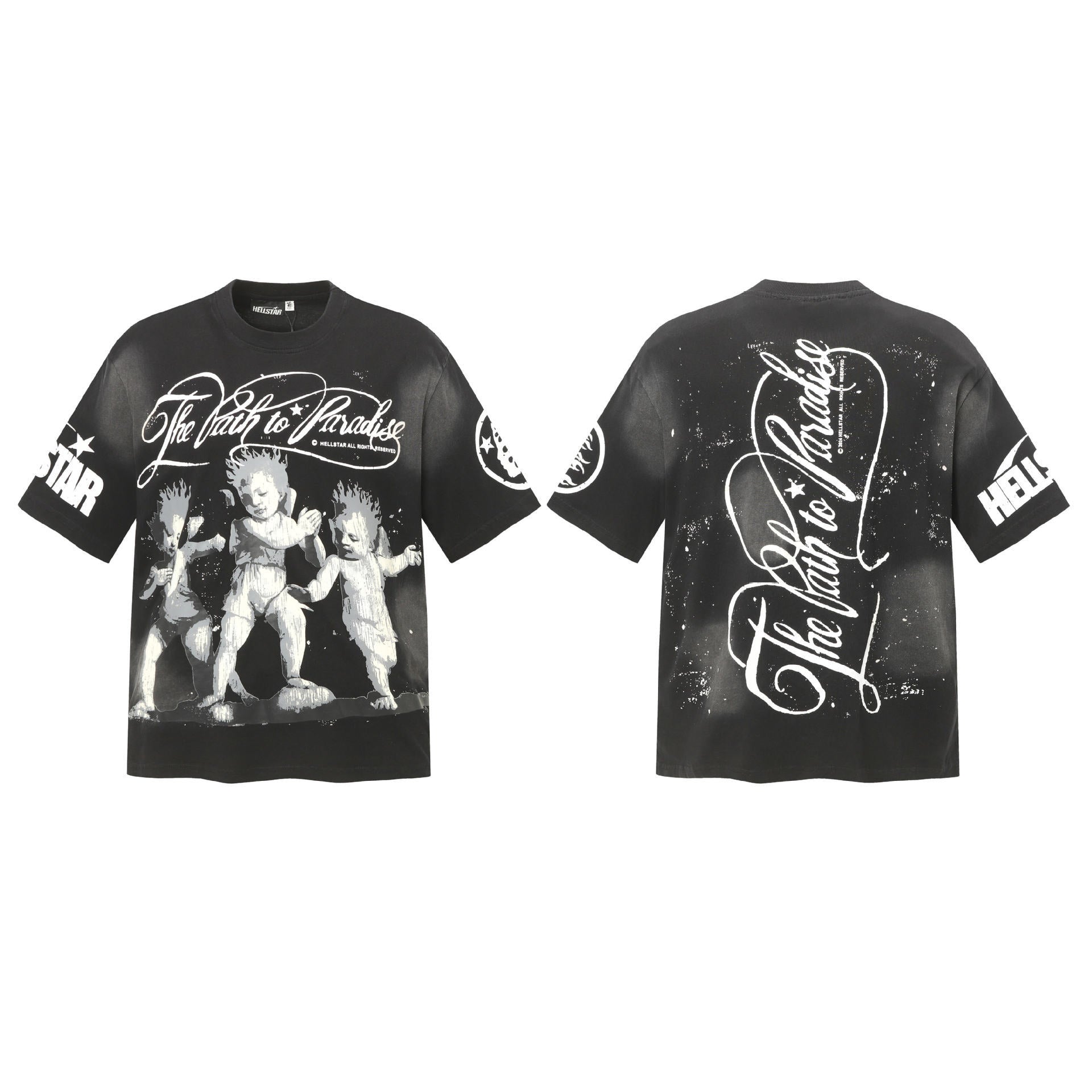 Hellstar Washed Oversized Short Sleeve Tee