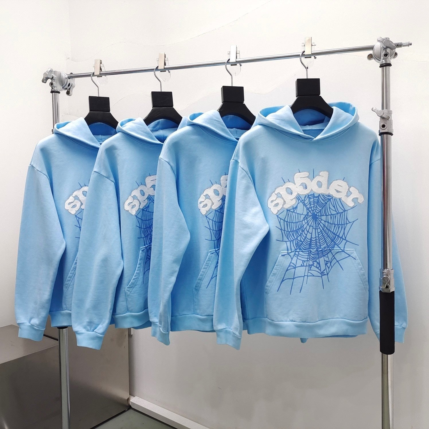 SP5DER Spider Web Heavyweight Hoodie & Sweatpants Set