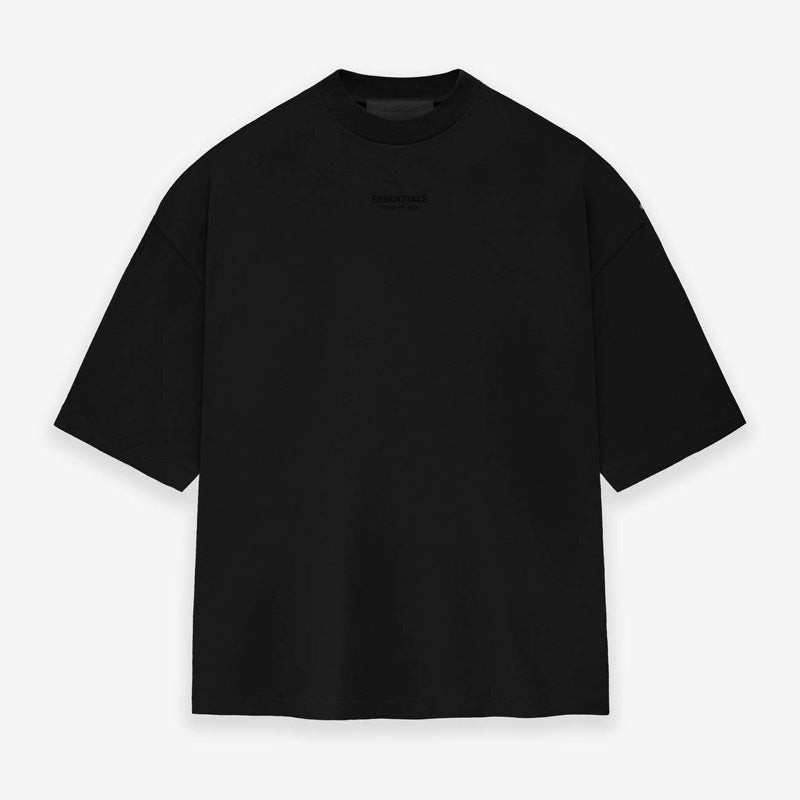 FOG Essentials Letter Print Short Sleeve T-Shirt – 2023 Fall/Winter Unisex American Streetwear