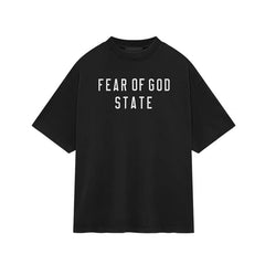 FOG Essentials Homecoming Letter Print Heavyweight Crewneck T-Shirt – 2024 Fall/Winter