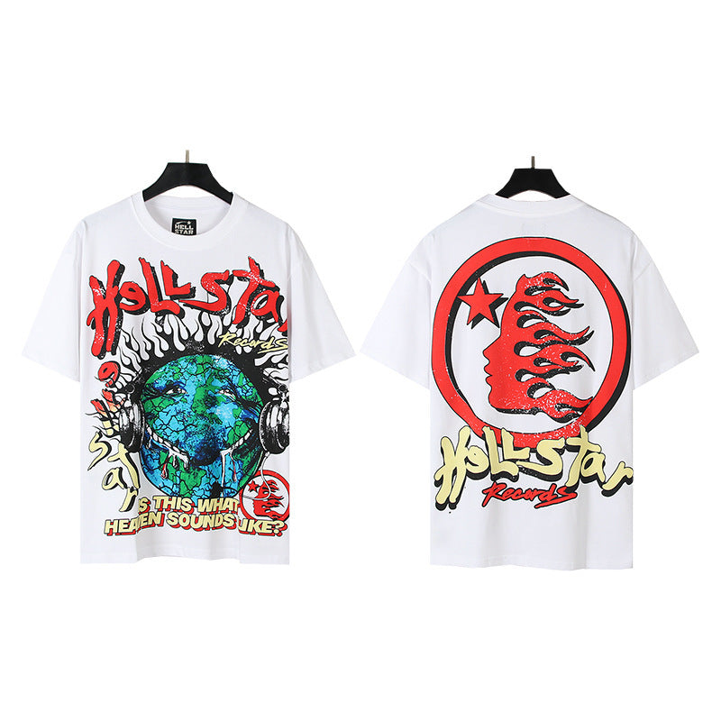 Hellstar Oversized Cotton Streetwear Tee – Unisex