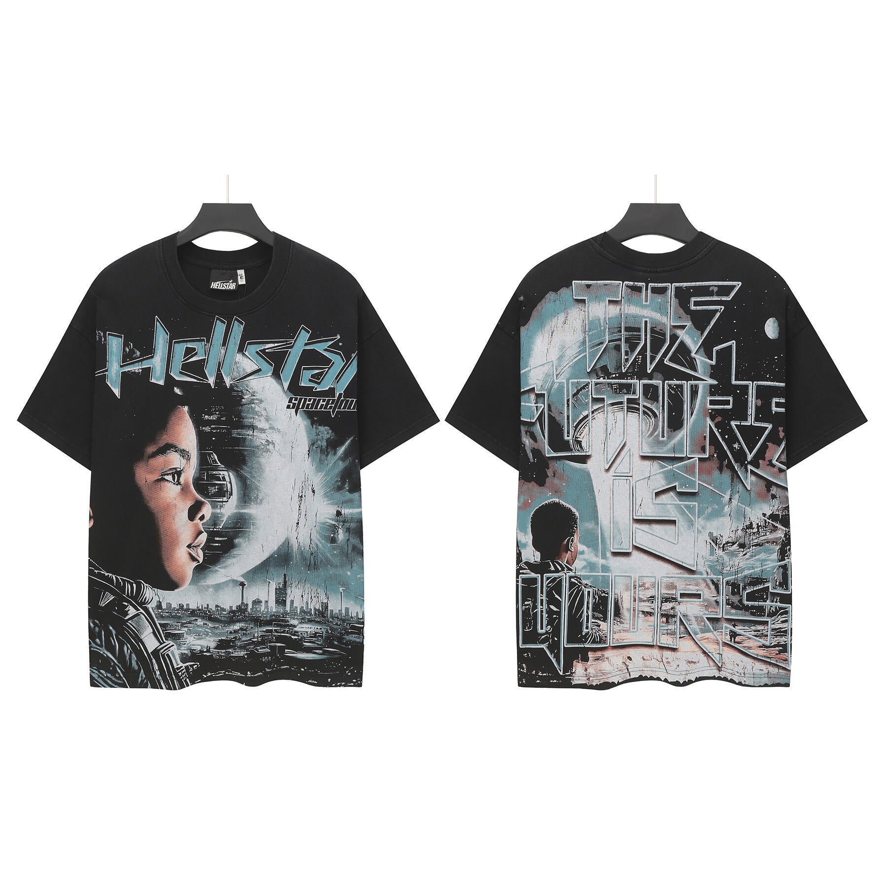 Hellstar Washed Oversized Short Sleeve Tee
