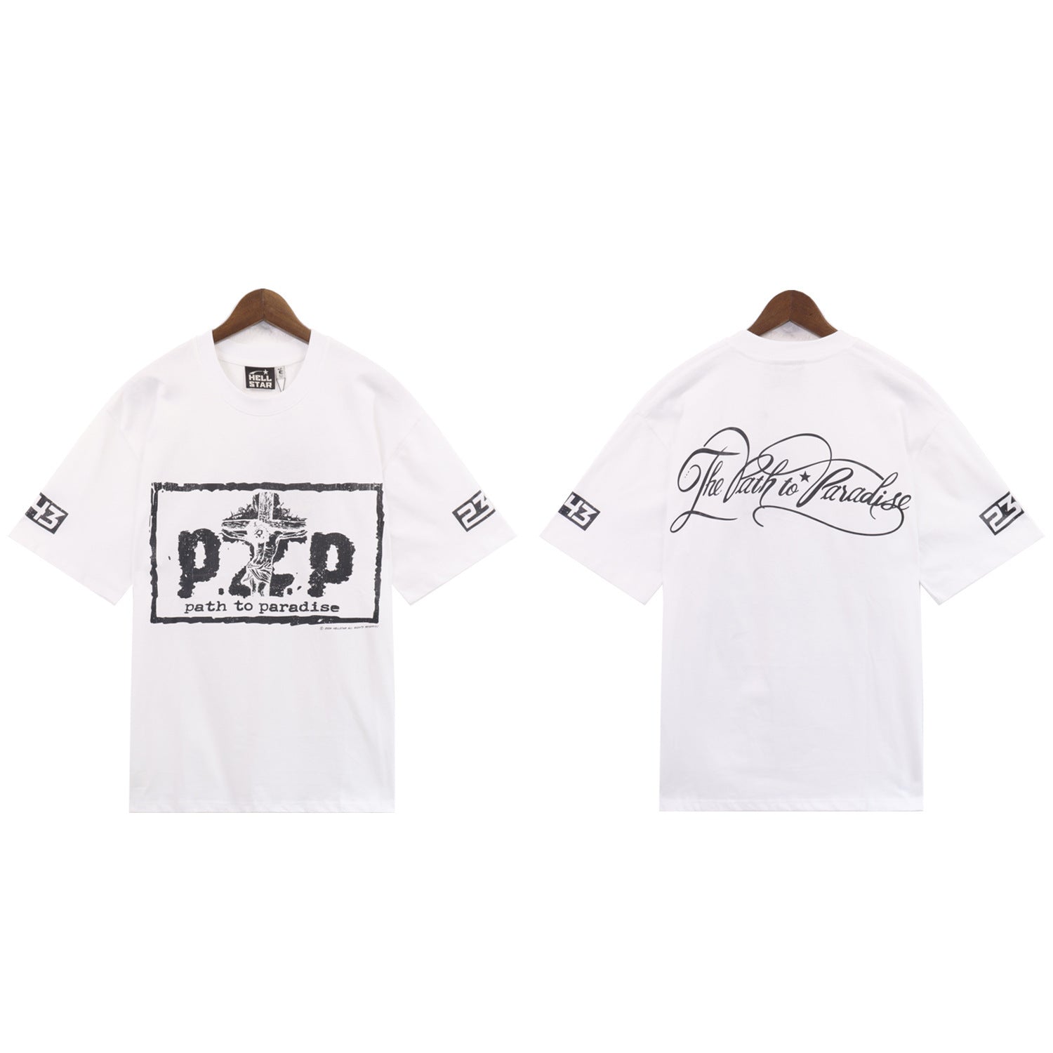 Hellstar Washed Graphic Oversized T-Shirt – Unisex Streetwear