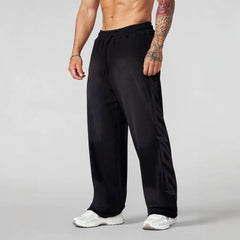 YOUNGLA Men's Graphic Training Joggers – Muscle Fit Workout Pants