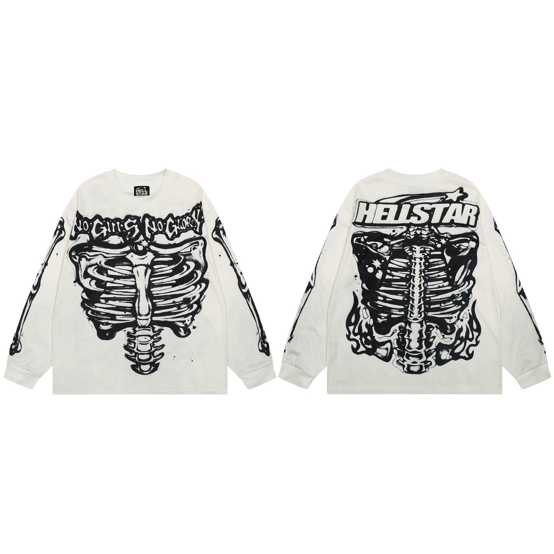 Hellstar Mesh Panel Long Sleeve Base Layer Tee