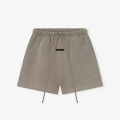 FOG Essentials Metallic Print Heavyweight Fleece Shorts – 2025SP Unisex American Streetwear