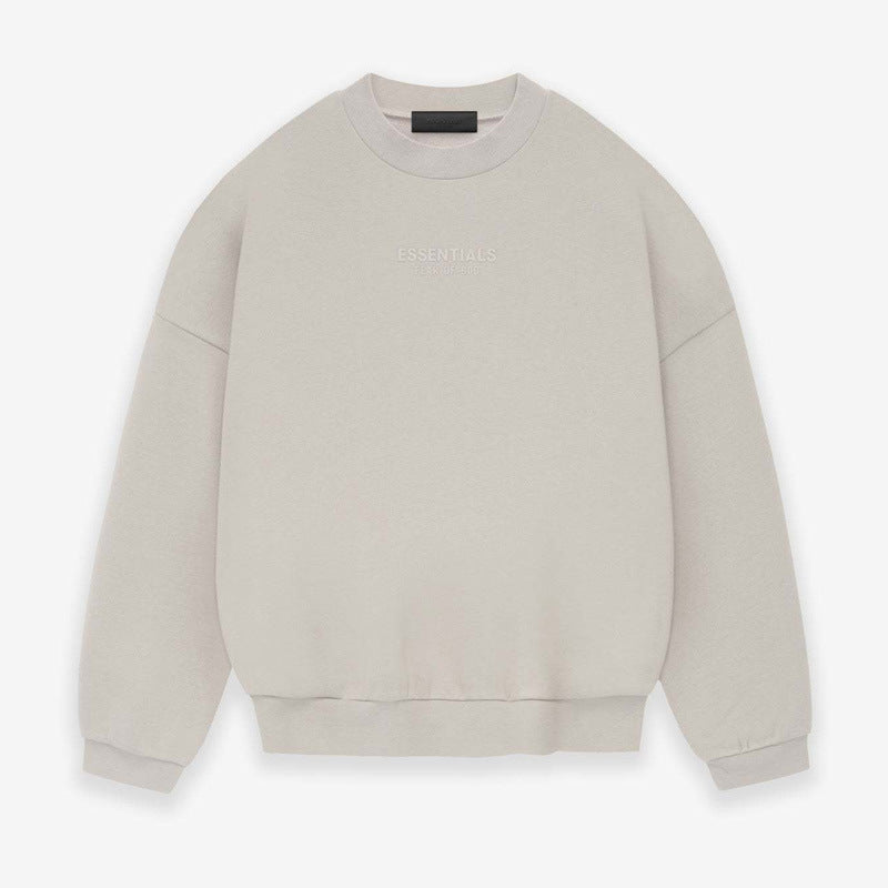 FOG Essentials Cloud Series Fleece Crewneck Pullover Sweatshirt – 23FW American Streetwear
