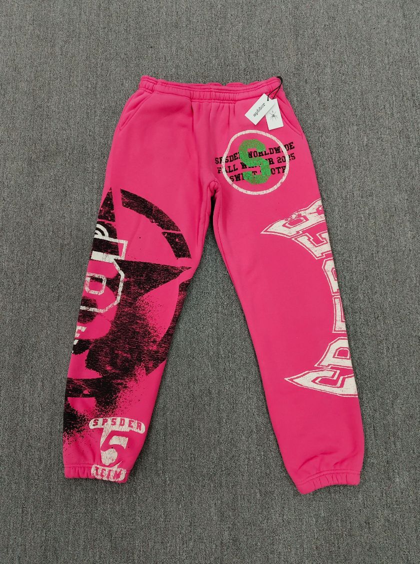 SP5DER Spider Web Heavyweight Hoodie & Sweatpants Set